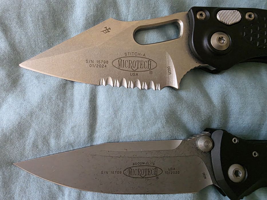 Ножове Microtech и Spyderco