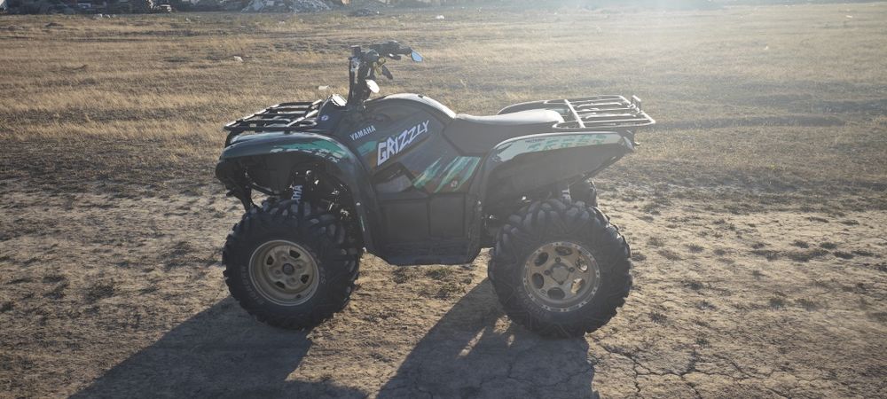 Yamaha grizzly 700 2009 + remorca