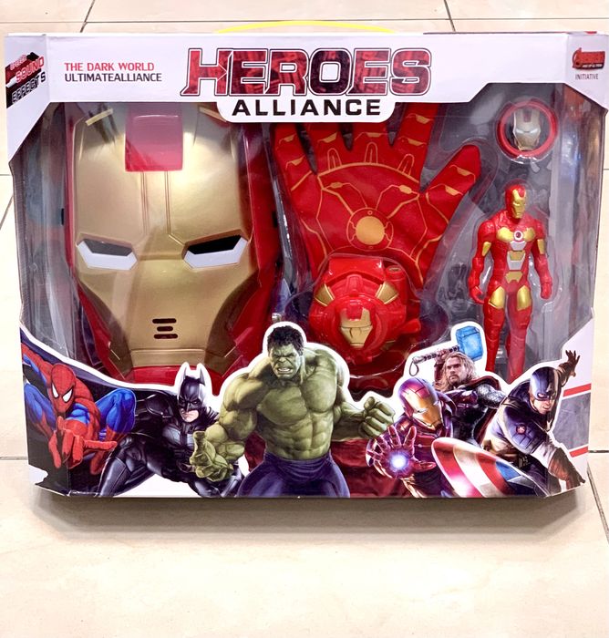 Отмъстителит фигури-7бр./ Фигури Avengers /Хълк /Спайдърмен/Железният