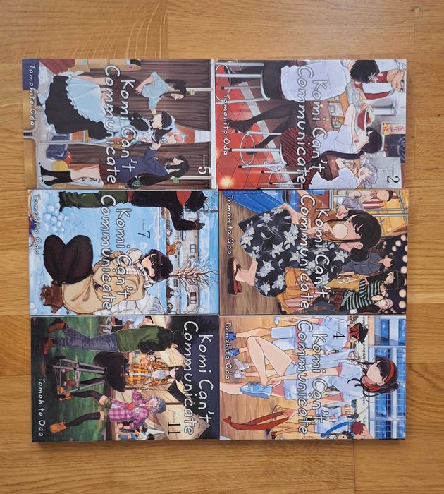 Collection Komi Can’t Communicate Mixed Volumes Set 2, 3, 4, 5, 7, 11