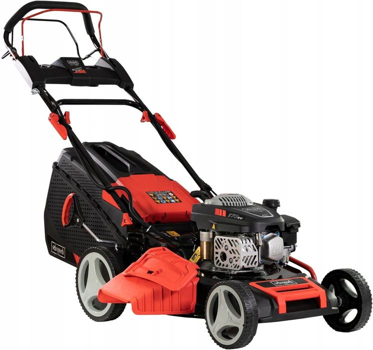 Masina de tuns gazon scheppach 173 51 autopropulsie pornire la buton