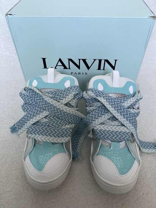 Lanvin Curb BabyBlue/ White