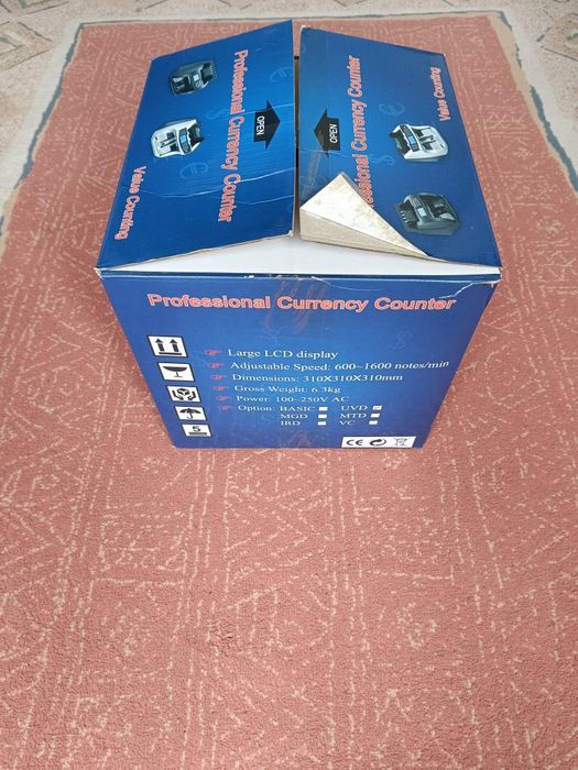 Нов професионален брояч на пари EC900 Banknote Counter с дисплей