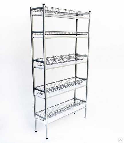 Стеллаж производственный из нержавеющей стали от Primo Group