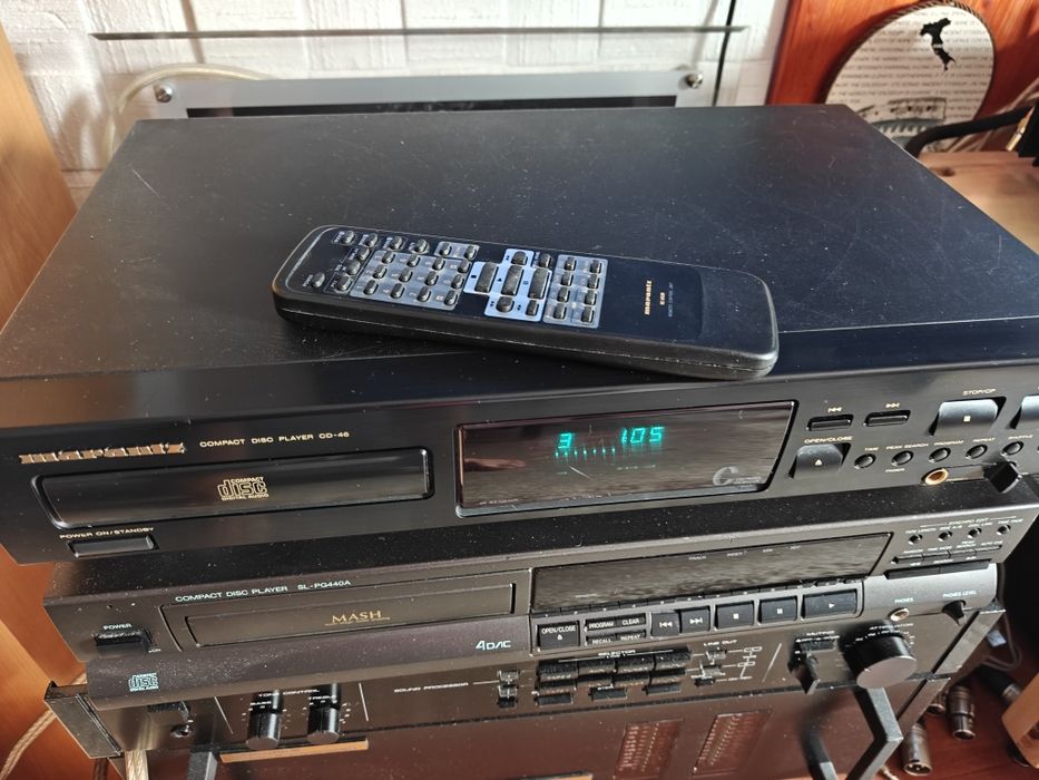 Marantz cd  46   cd player de top, telecomanda