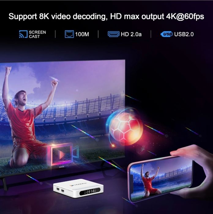 ТВ приставки Андроид  32 ГБ. Новые!!!