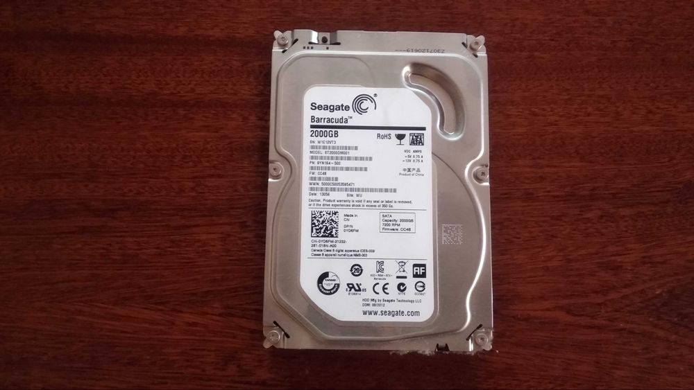 Жесткий диск Seagate 2 Тб