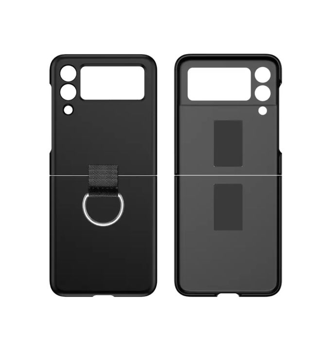 Samsung Z FLIP 3 4 5 6 7 - Husa Ring Case Ultra Slim Plastic