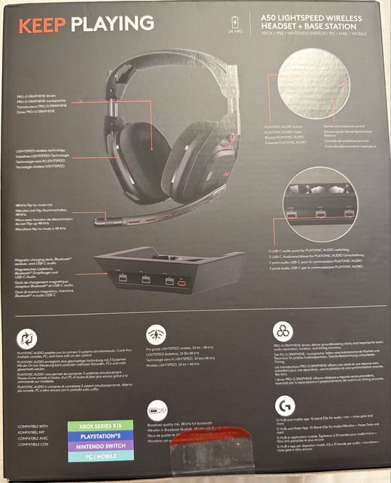 Casti Logitech A50 astro