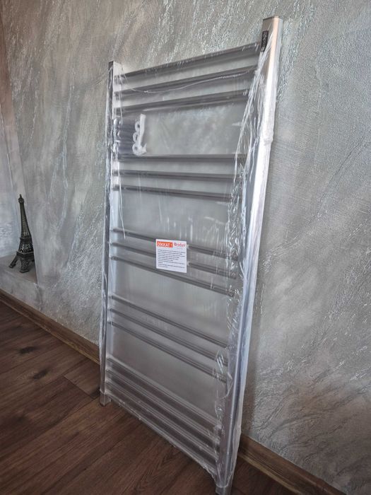 Лира за баня, алуминиева, дизайнерска, нова 100х50 см