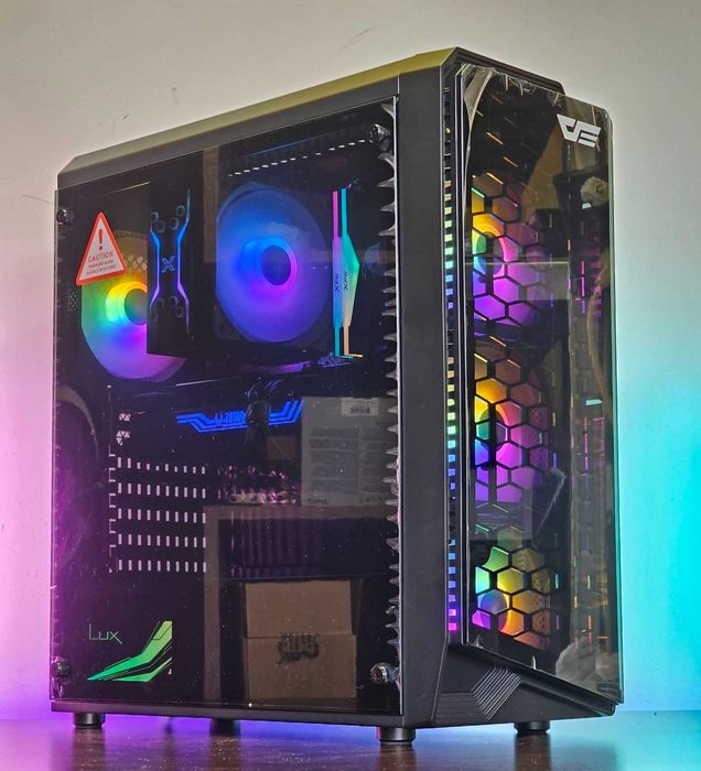 Ryzen 5-7500F/RTX 5060Ti/RAM 32GB/SSD 1TB/Чисто Нов-Гаранция!