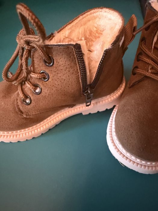 Детски боти от велур