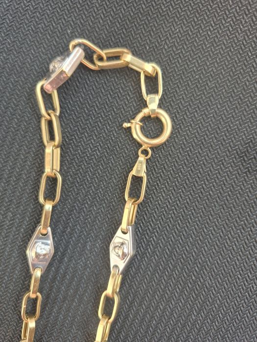 Lant de aur barbatesc Versace 14k