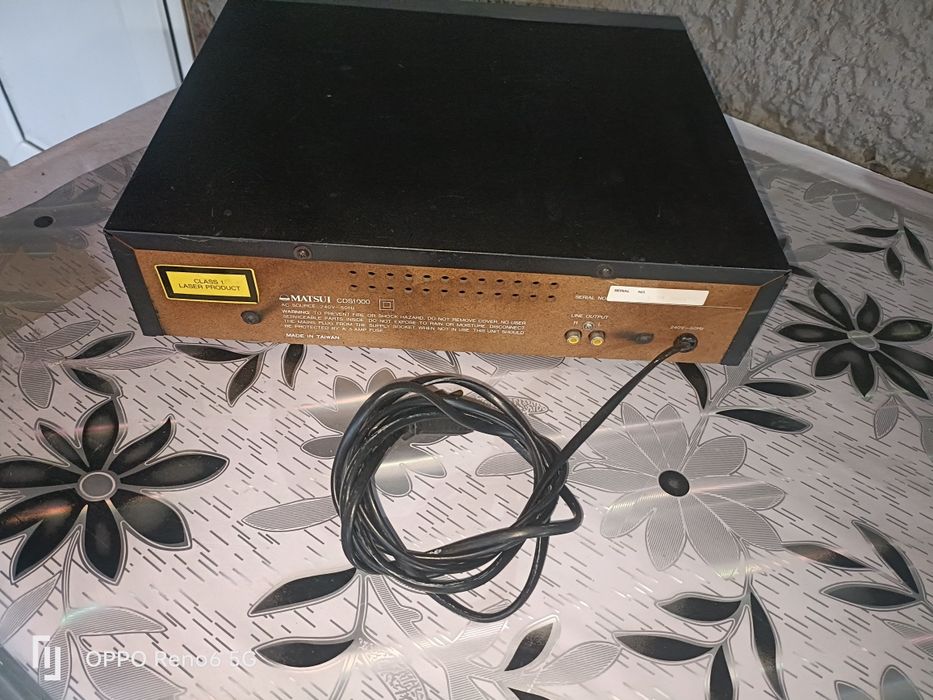 Cd player Matsui CDS 1000