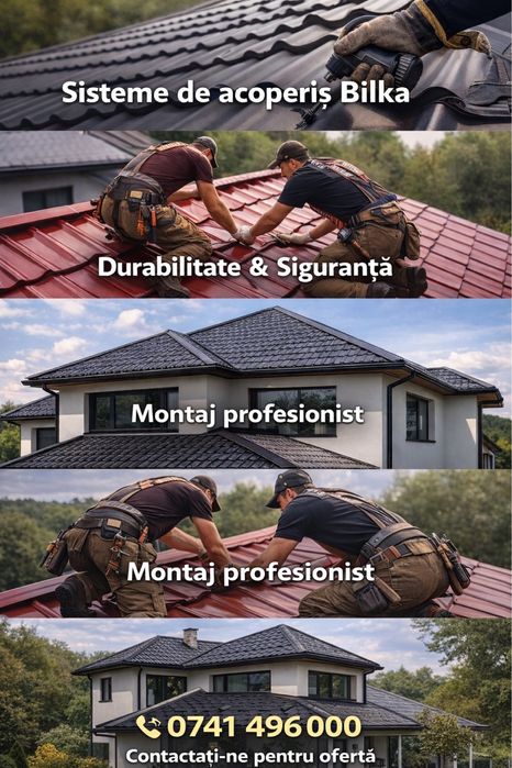 Acoperisuri si montaj