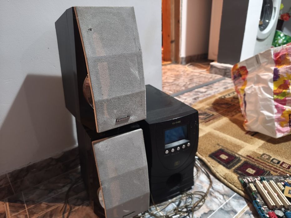 Sistem audio Subwoofer SS-2180 + Boxe Panasonic SB-PM29 (de citit descrierea)