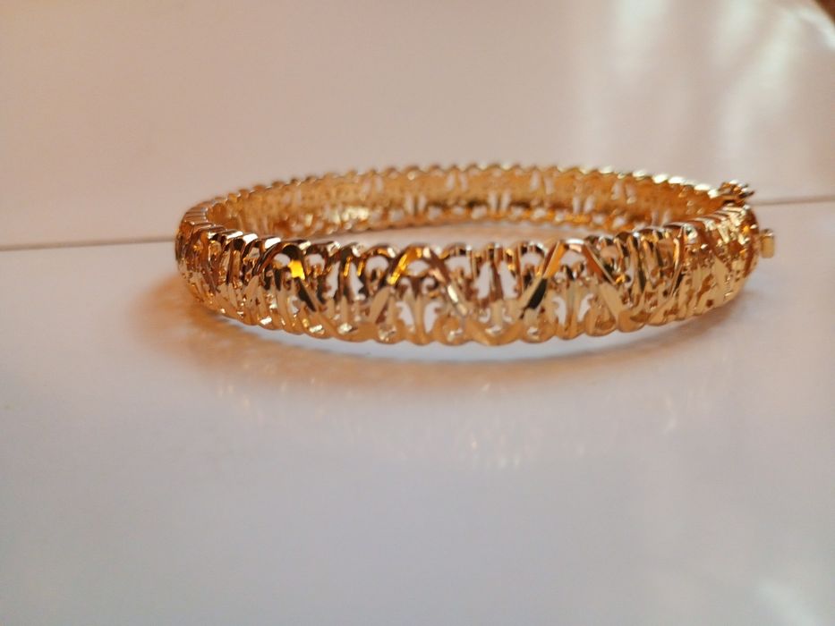 Brățară aurie otel galvanizat, NOUA