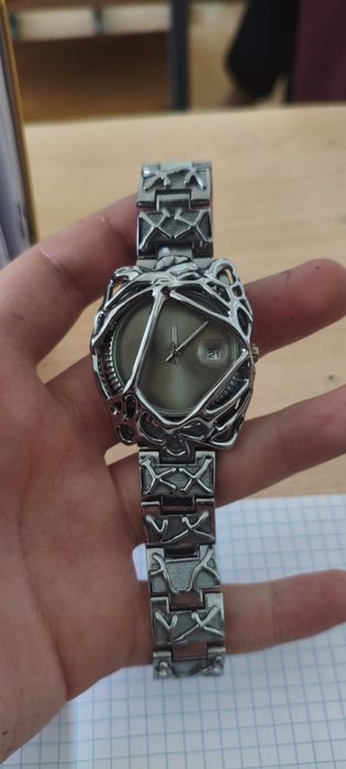 Часы алабастер  почти новые