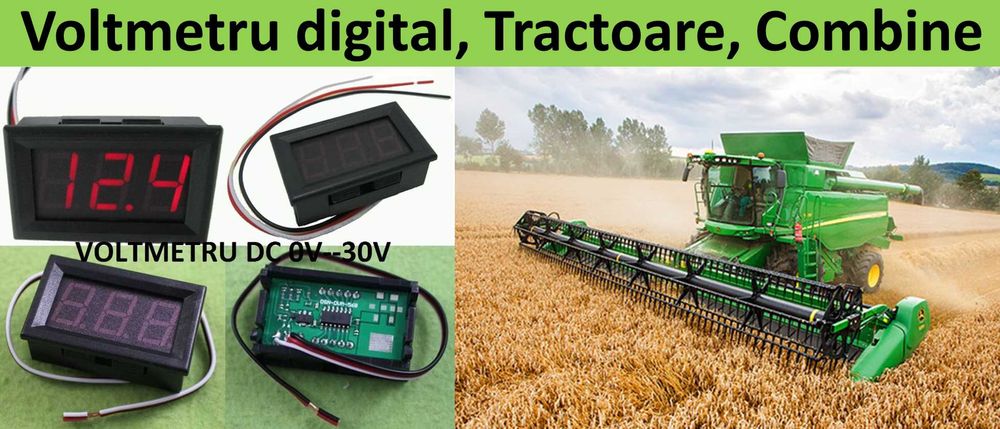 Turometru combine, tractoare 0-9999rot/min. Tahometru. Nou ambalat!