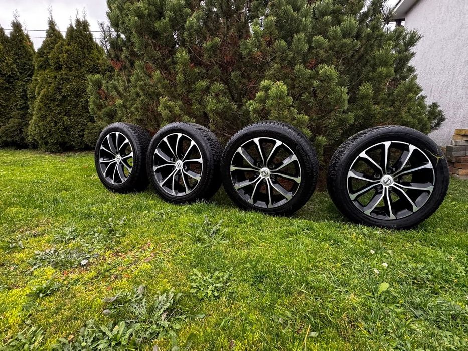 Jante cu anvelope iarna 225 50 17 5x108 volvo peugeot citroen ford