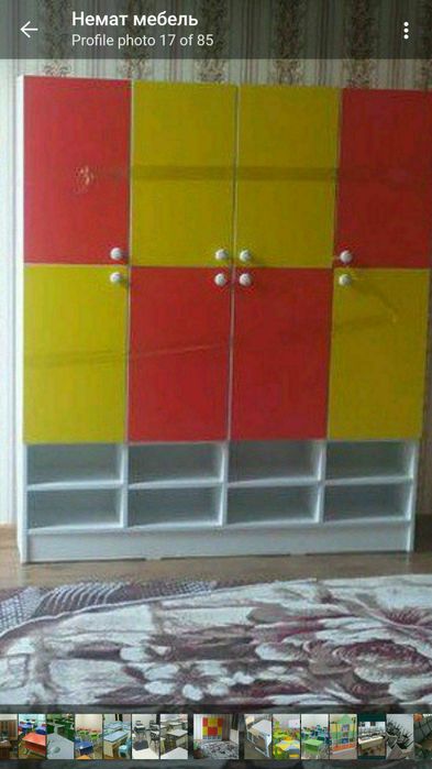 Мебель для детского сада.