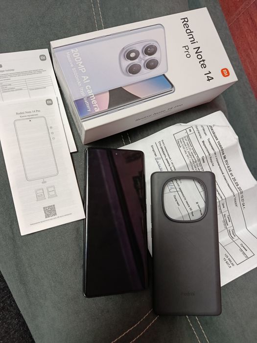 Новый Redmi Note 14 Pro с гарантией