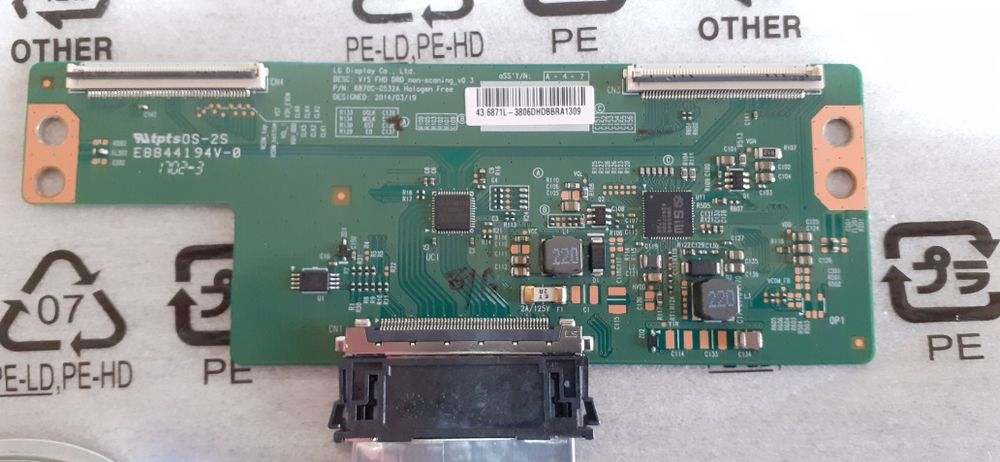 LG led tv 108cm/43 display fisurat.