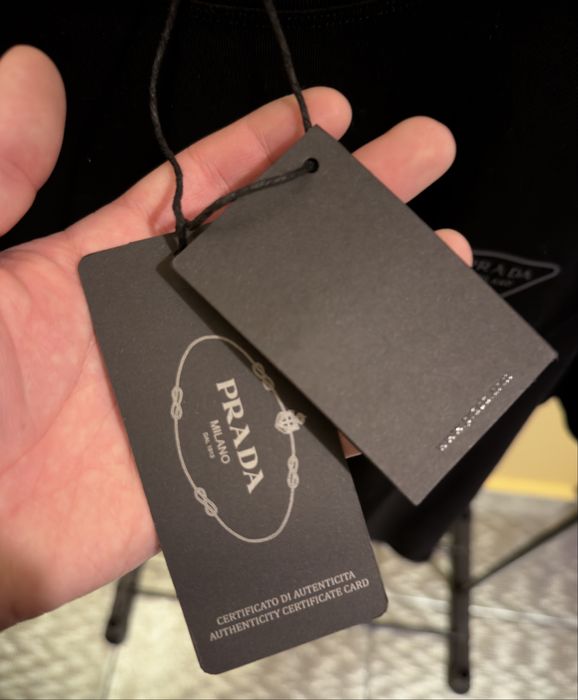 Tricou P.R.A.D.A.  Milano negru mărimi L  XL  XXL