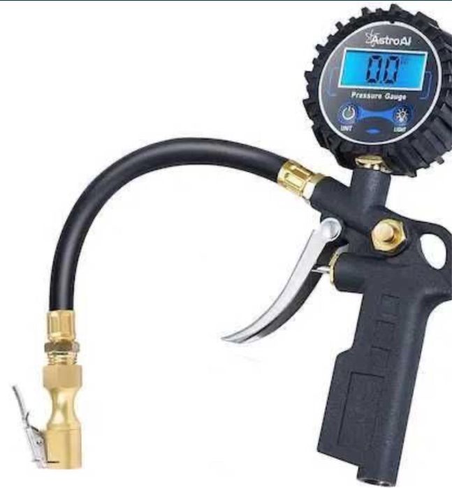 Pistol Umflat cu ManoMetru digital 12bar