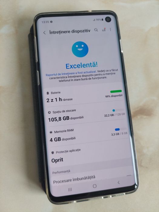 [S10] Vând Samsung Galaxy S10 [perfect funcțional] + husă BONUS //poze