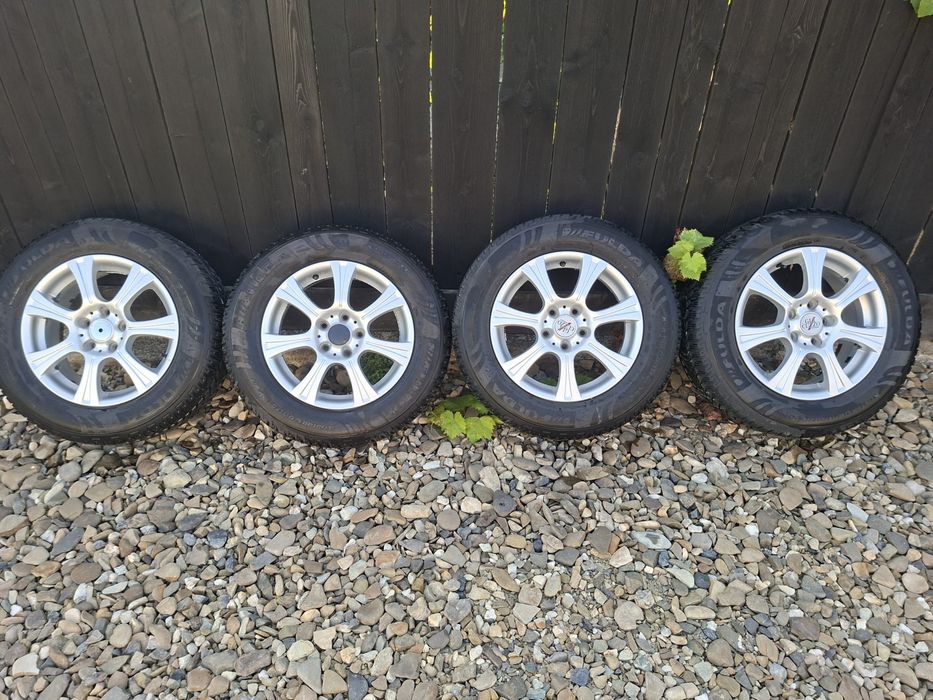 Jante Dacia Duster Nissan Quasqai 5x114,3 anvelope FULDA 215 65 16