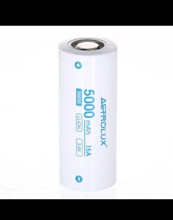 Baterie Astrolux® C2650 5000mAh 3C