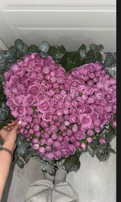 Кустовые пионовидные розы