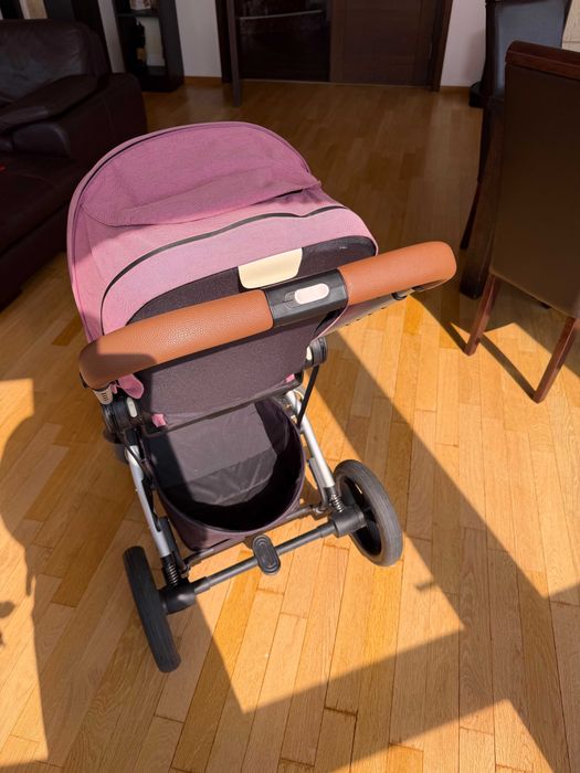 Детска Бебешка Количка CYBEX BALIOS S LUX Мagnolia Pink