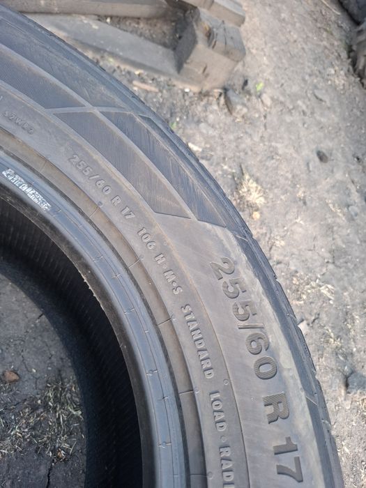 Vand set 2  anvelope 255 60 17 continental de vara bune dot 2021