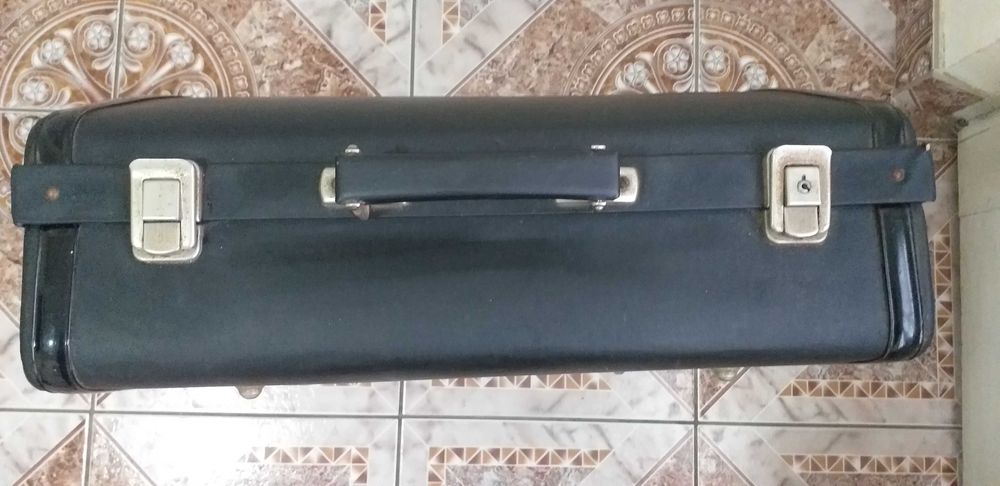 Cufar/toc/lada husa Acordeon 60 de basi vintage/colectie