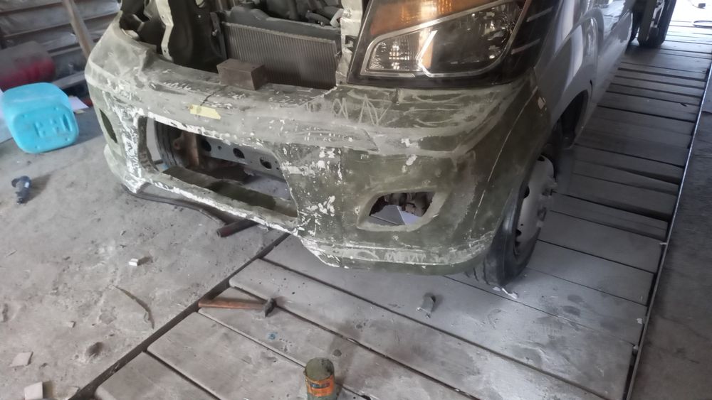 , ремонт бамперов пайка