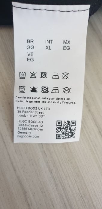 Hugo Boss Skarley Diamond Full Zip Mens /  XL  ОРИГИНАЛ! Мъжко Горнище