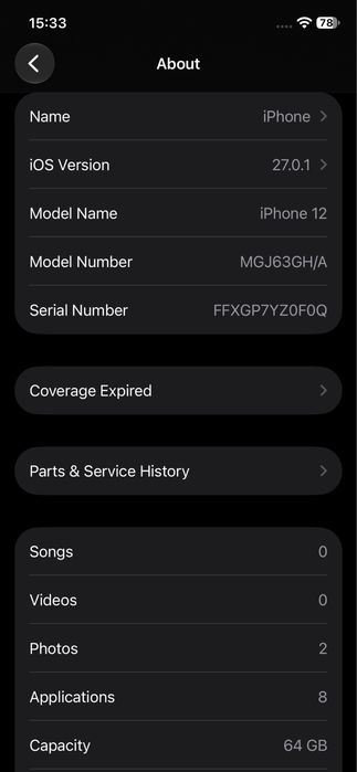 Iphone 12 бял, батерия 100%