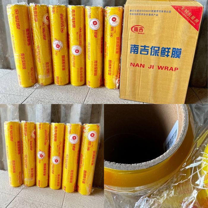 Стрейч стрич плёнки streych упаковка целлофан pvc nanji bowang