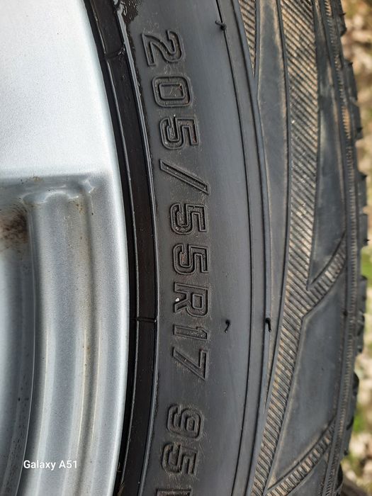 Ляти джанти с гуми зимни 4×100, 17цола