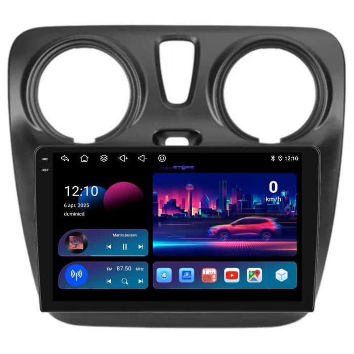 Navigatie Dedicata Dacia Dokker/Lodgy (2012-2020), 9Inch,WiFi, Carplay