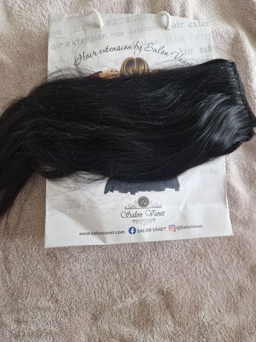 Естествена коса черна  ВАНЕТ