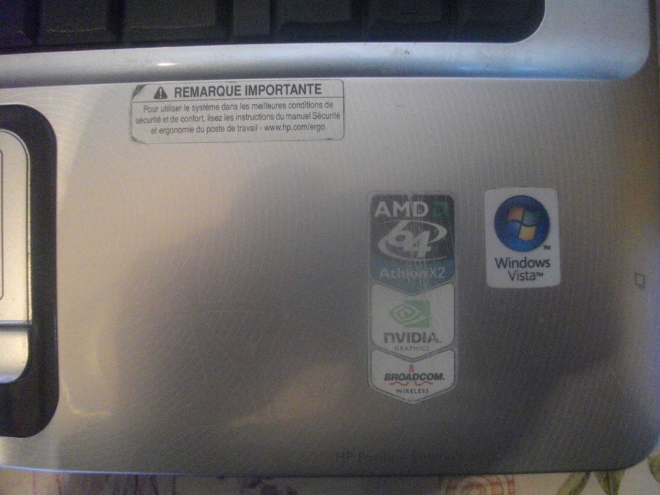 15,4" Лаптоп HP Pavilion DV6500-ОТЛИЧЕН-RAM 3GB/Intel Core Duo/Без HDD