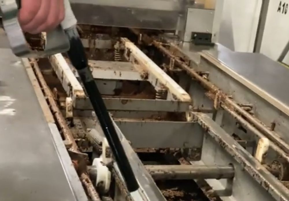 Sablare Curatare cu gheata Carbonica uscata fara reziduri, sablare ghe