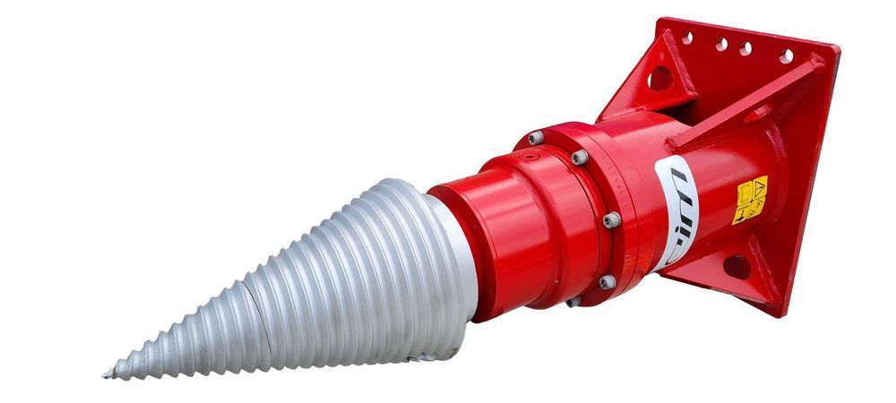 despicător de bușteni conic khs 3500 la excavator