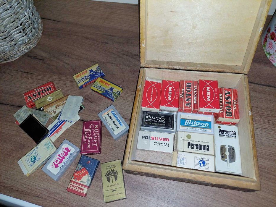 Транзистори, ножчета за бръснене, игли за шевна машина