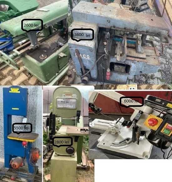 Ferastrau alternativ  GACO 300 si cu ferastrae  banda vertical