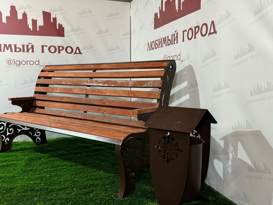 Лавочки скамейки урны