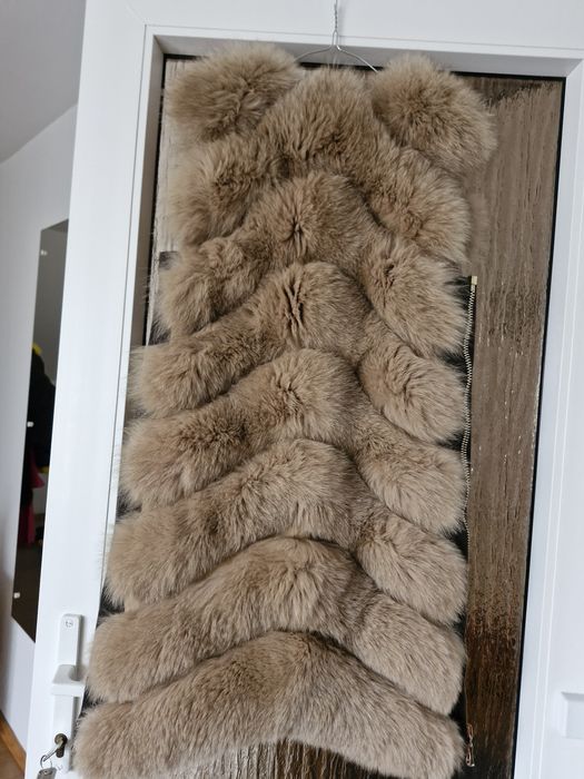 Vesta din blana naturala M